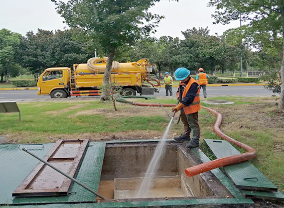 明光化油池清理